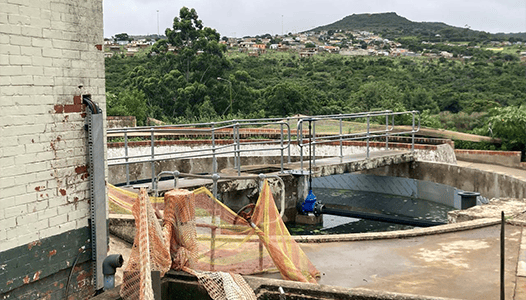 Figure 3. Settling tanks before refurbishment